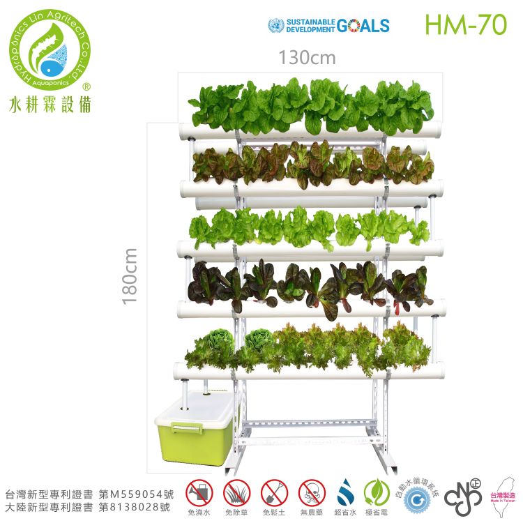 【HM-70】NFT System-Stereoscopic Grow Module