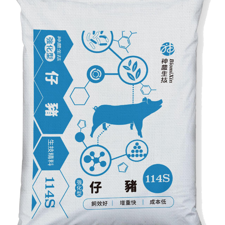 114S仔豬生長強化精料