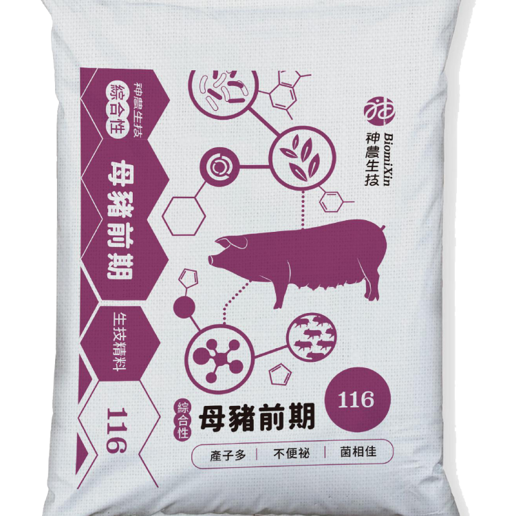 116母前胎內育種精料