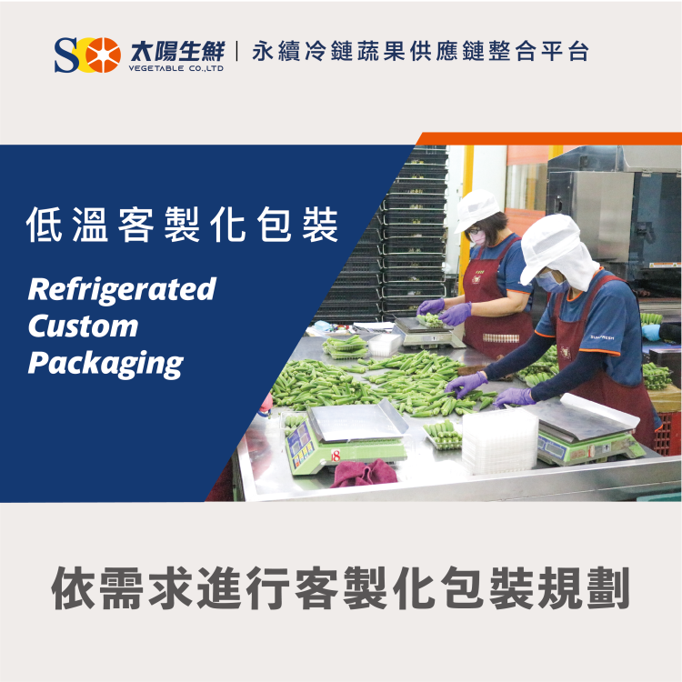 客製化包裝服務｜太陽生鮮