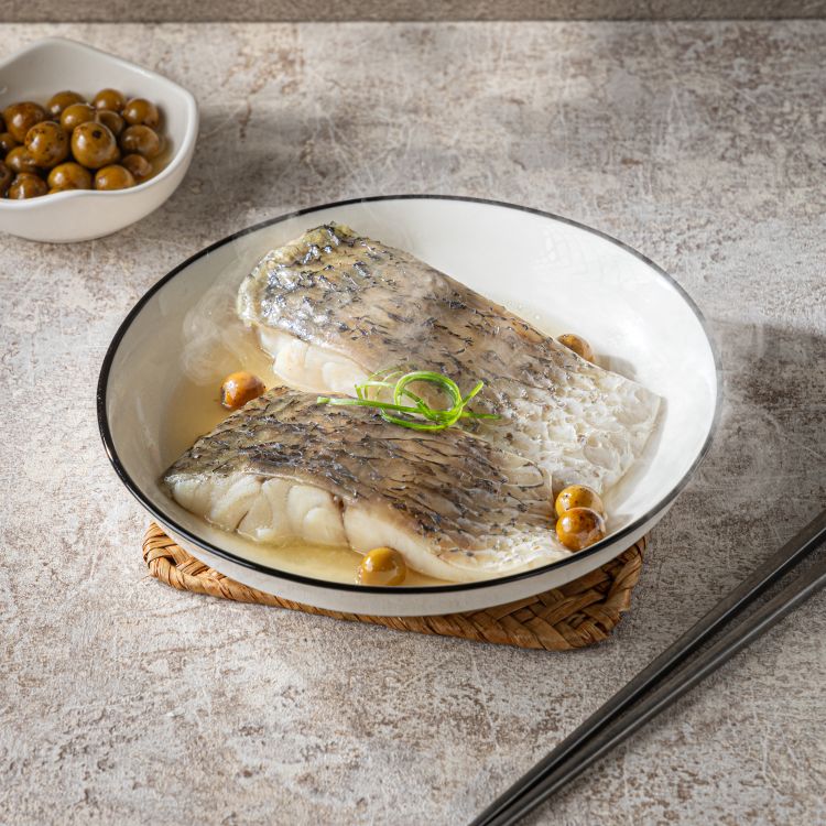 樹仔蒸魚  大尾鱸魚