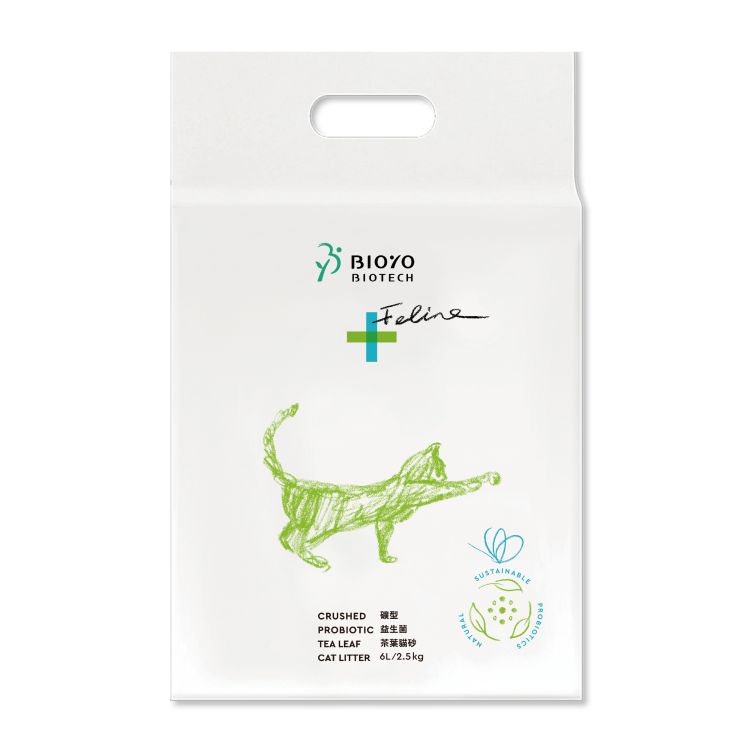 BIOYO益生菌茶葉貓砂(礦型)