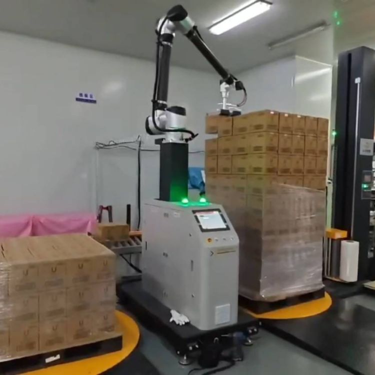 自動化堆疊棧板機械系統