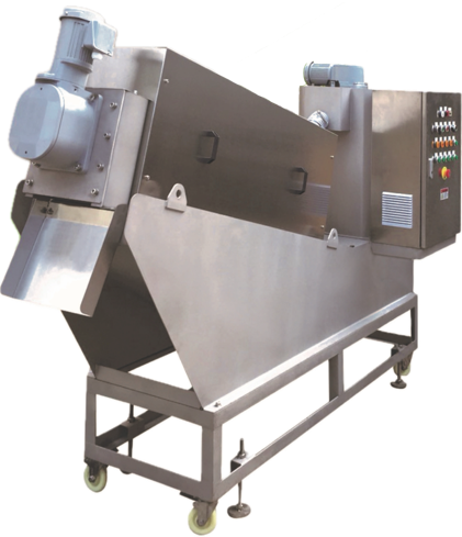 SPIRAL STACK SLUDGE DEWATERING MACHINE