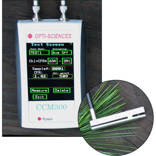 非破壞5秒葉綠素檢測計【Opti-Sciences 葉綠素計 #CCM300】