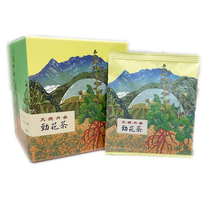 天癒丹參勁花茶