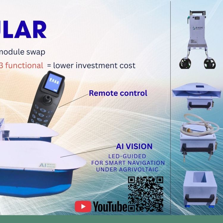 模組化智能無人養殖船