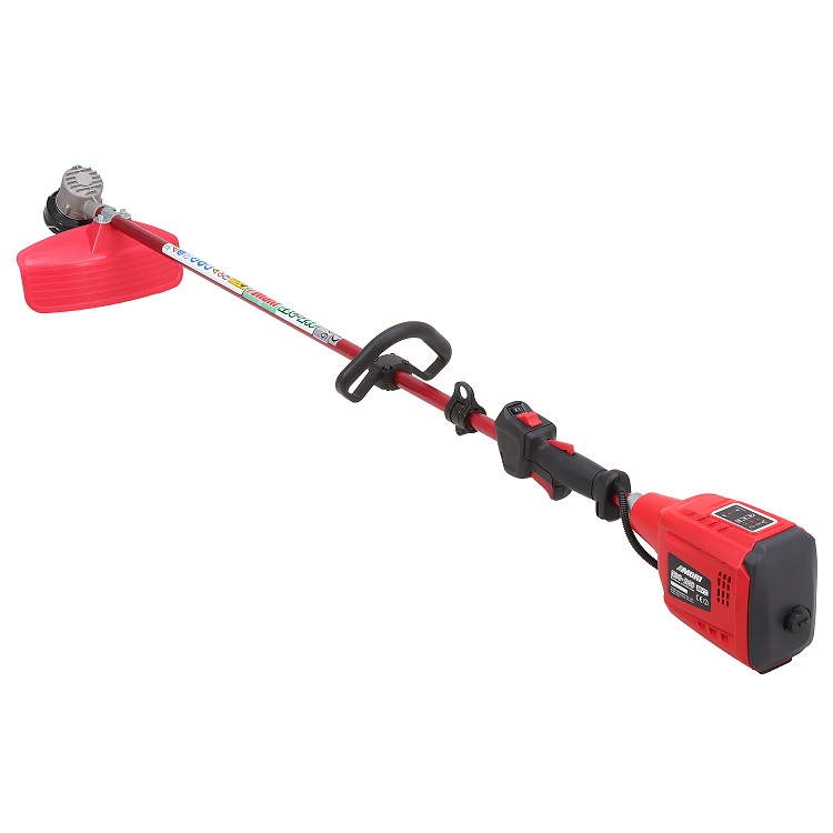 Brushless motor brush cutter powered by 36VDC motor