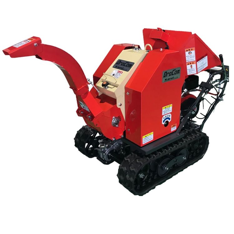 履帶自走式樹枝粉碎機