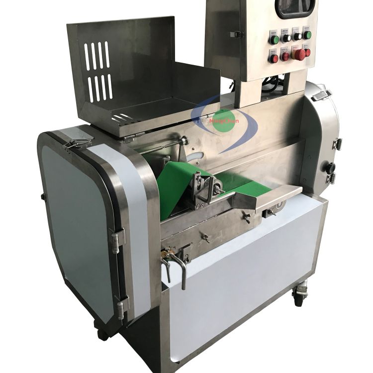 全拆式雙頭切菜機 Conveyor removable vegetable fruit cutting machine MG-610