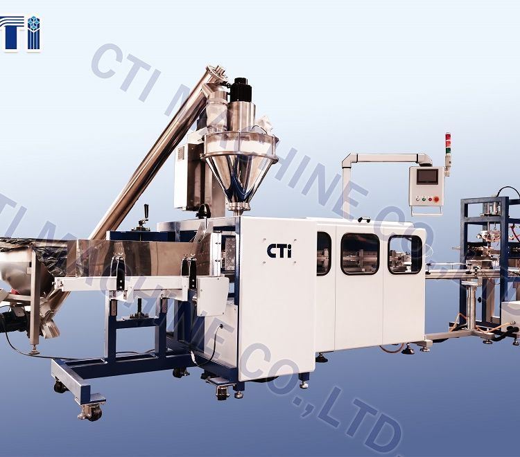 Automatic small bag packaging machine for powder