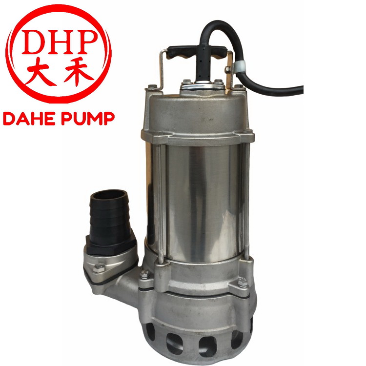 type Q all-white cast iron submersible pump