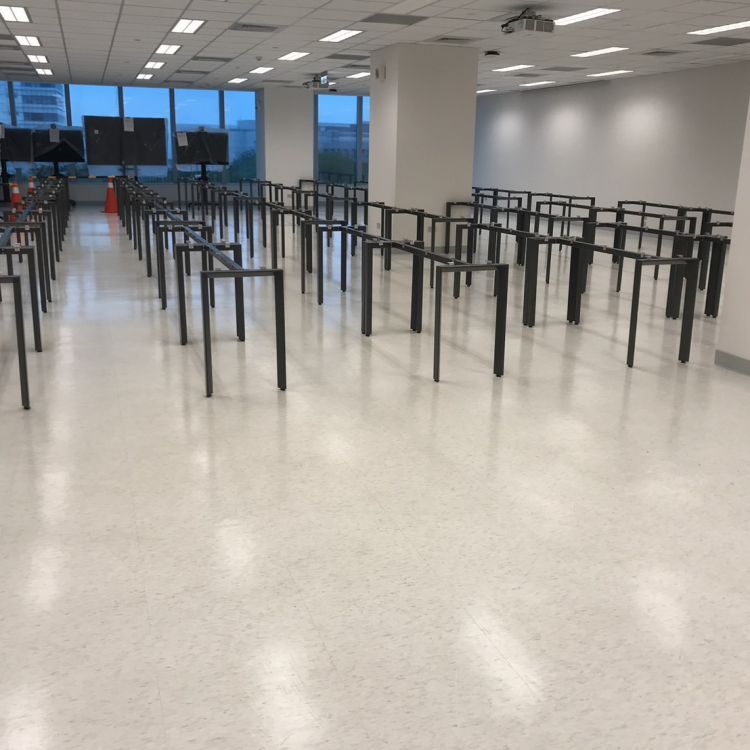 VCT Tile floor 辦公室餐廳透心地磚