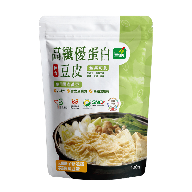 三機高纖優蛋白豆皮