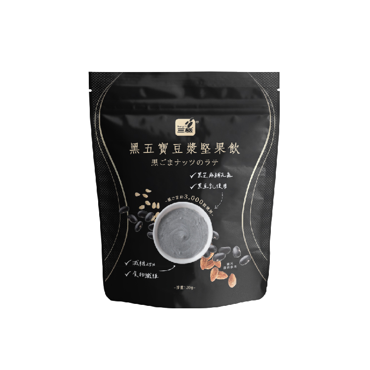 三機 黑五寶豆漿堅果飲