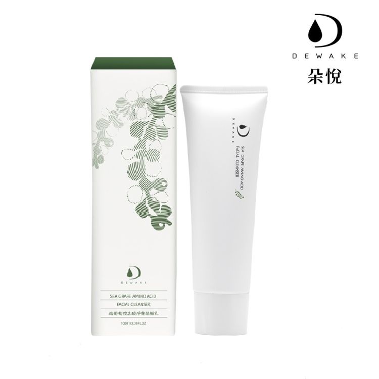 【朵悅DEWAKE】海葡萄胺基酸淨膚潔顏乳100ml