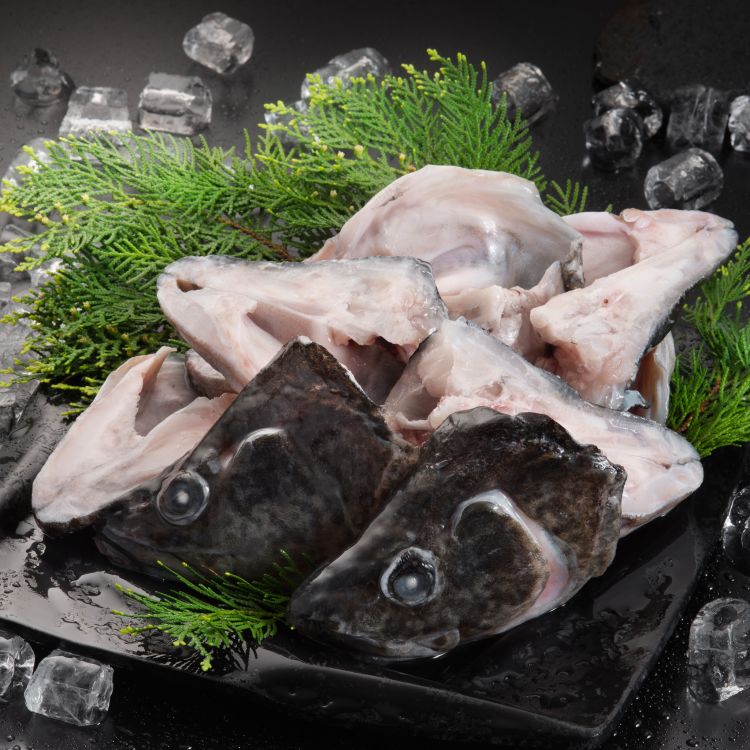 墨瑞鱈魚 剖半魚頭