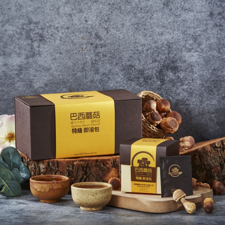 巴西蘑菇特級即溶包-小禮盒(24入)