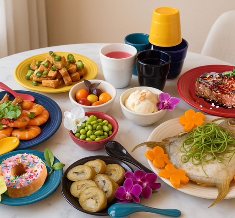 PET波紋系列環保餐具