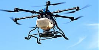 Drone spraying for ant control