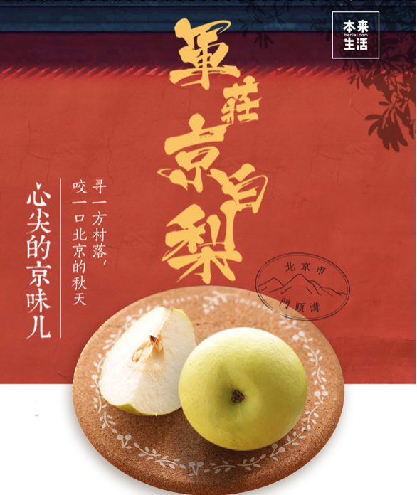 京白梨