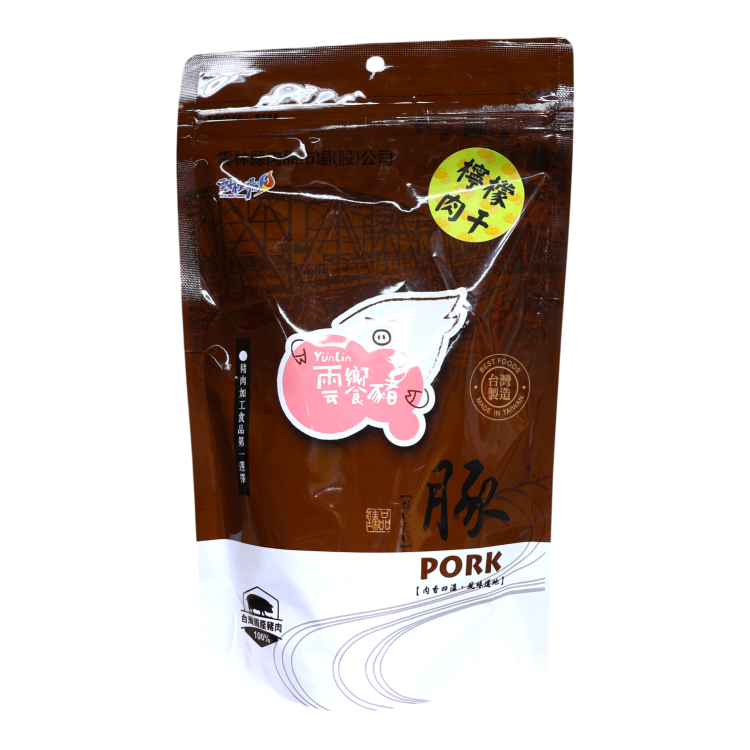 雲饗豬-檸檬肉乾180g(袋)