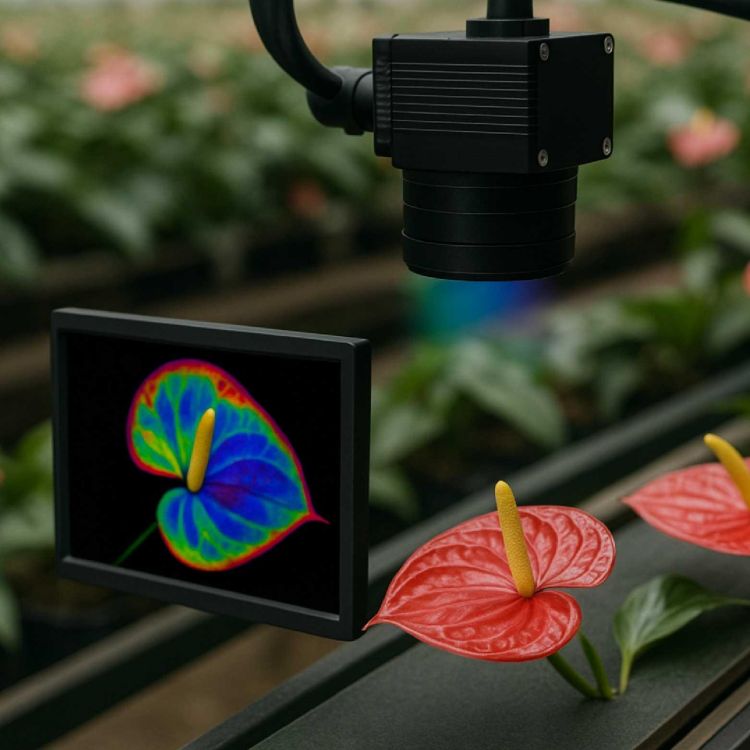 Anthurium automatic measuring machine