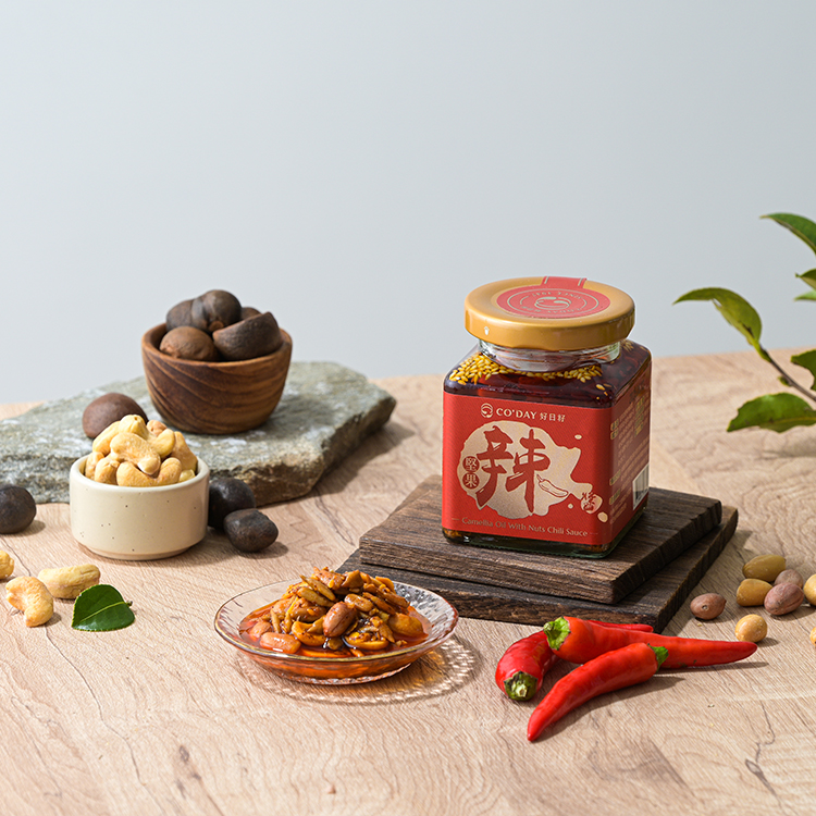 苦茶油堅果辣椒醬