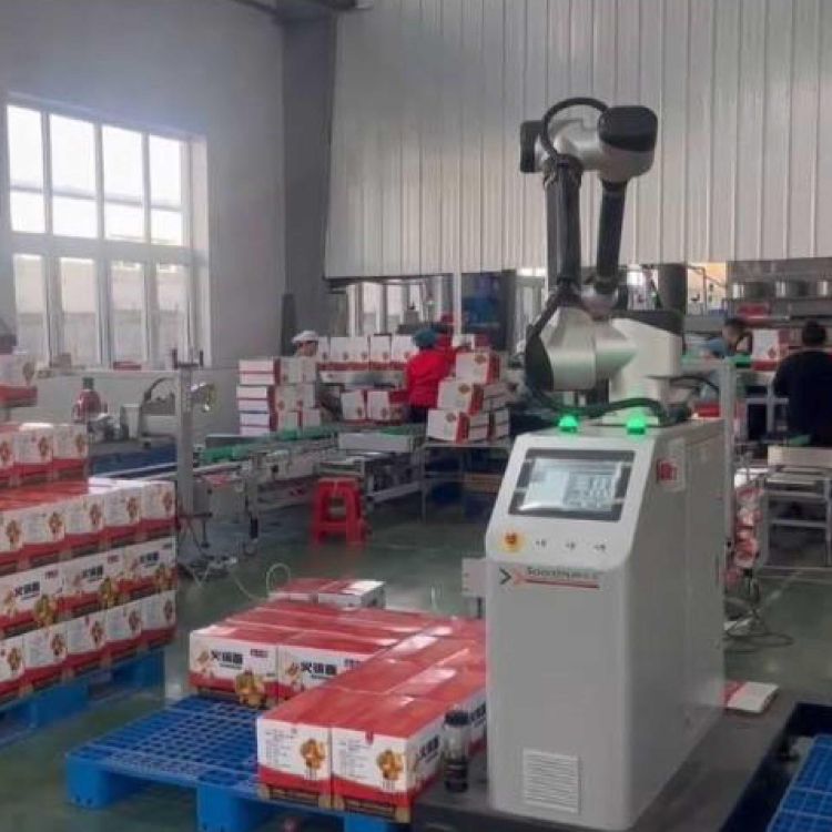 自動化堆疊棧板機械系統