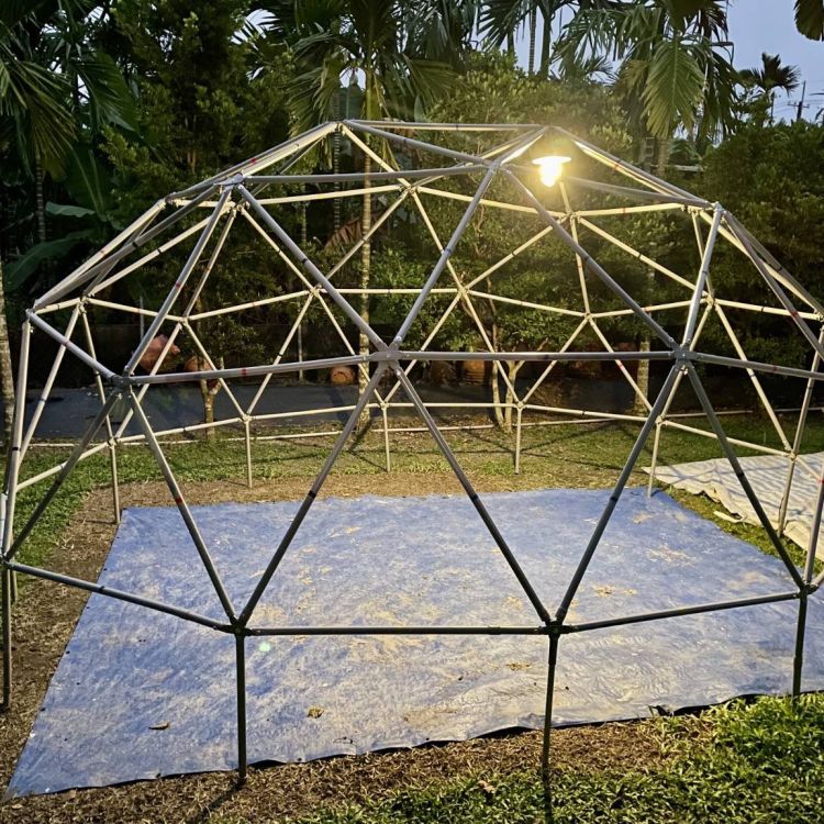 Rapid Semi-Dome Construction