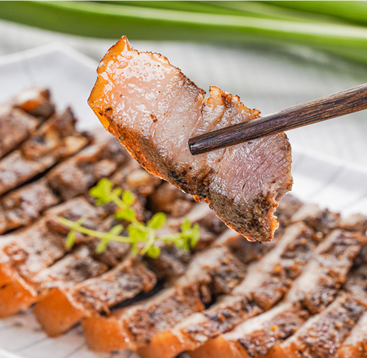 鹹豬肉片
