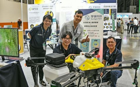 沙崙智慧綠能科學城「智慧綠能示範館」 臺灣智慧農業週展覽成果豐碩