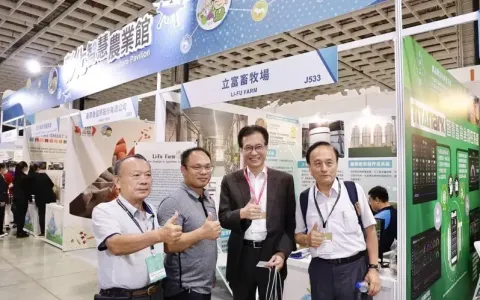 立富畜牧場先進養豬場 成為台灣智慧農業週亮點