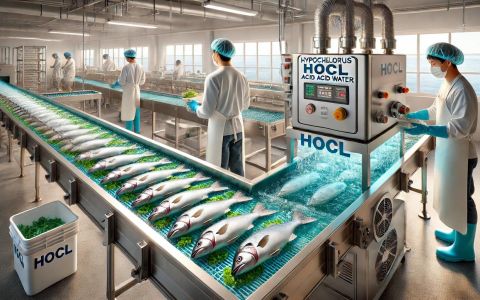 Application of Hypochlorous Acid Water in Smart Agriculture and Aquaculture